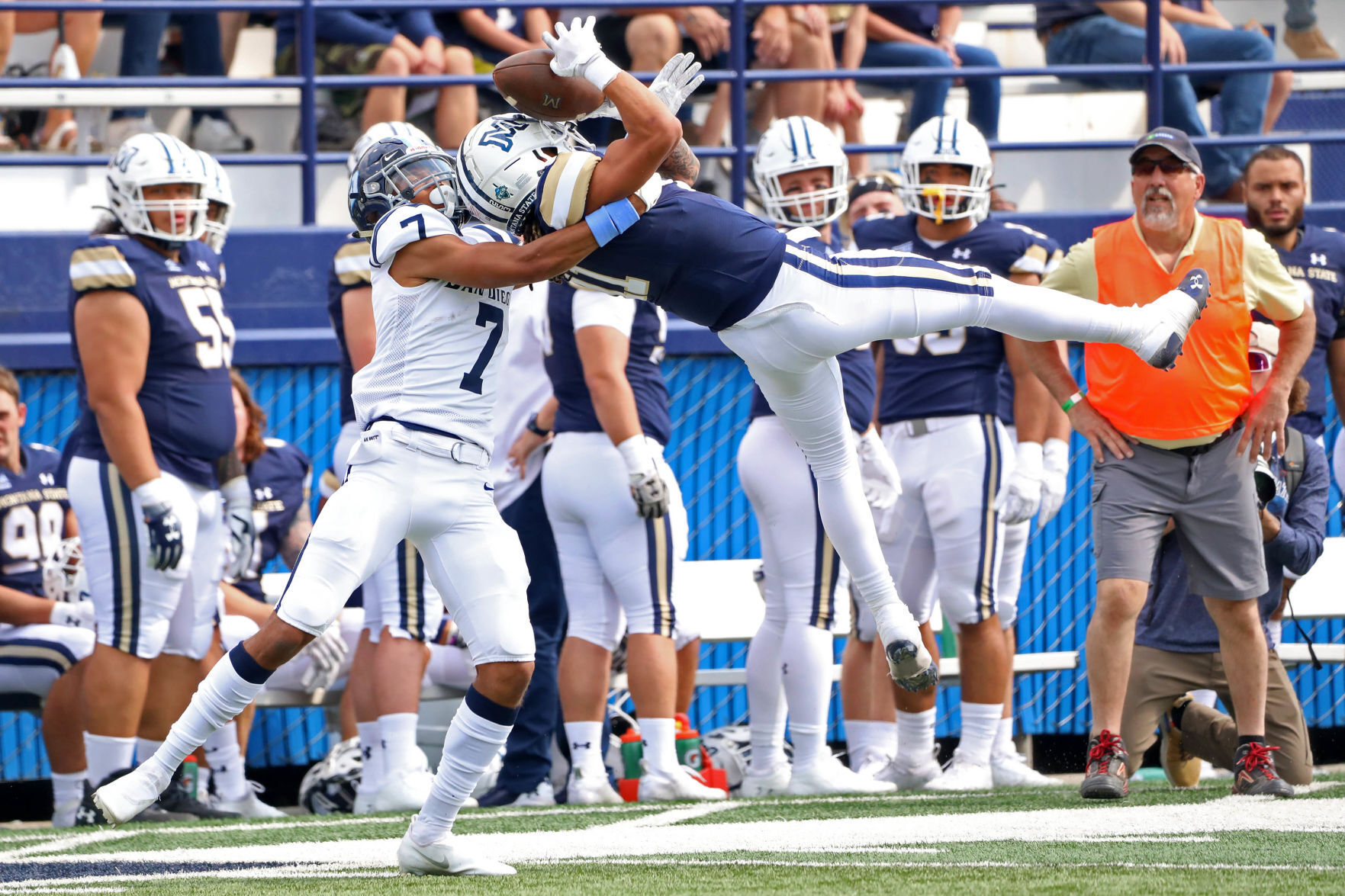 Montana State Bobcat Football against San Diego